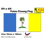 8747 90cm X 180cm Pulau Pinang Flag